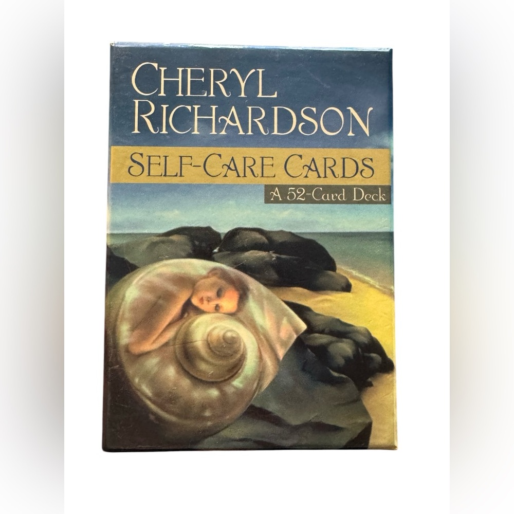 Cheryl Richardson Self-Care Cards Deck C2001 Orig deck